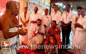  मुख्यमंत्री श्री विष्णु देव साय ने तेलंगाना के भद्राचलम में श्री सीतारामचंद्र स्वामी मंदिर में की पूजा-अर्चना