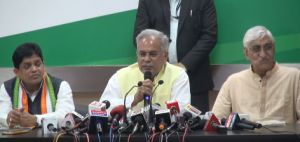 रायपुर : नगरीय निकाय के लिए कांग्रेस ने जारी किया घोषणापत्र