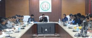  संयुक्त कलेक्टर कार्यालय के सभाकक्ष में समय-सीमा की बैठक संपन्न