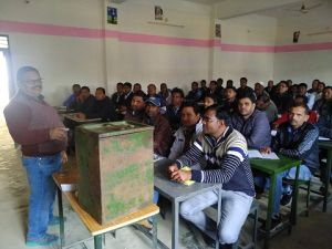  त्रिस्तरीय पंचायत आम निर्वाचन 2019-20 : पीठासीन अधिकारी एवं मतदान अधिकारी नं. 1, 2 व 3 का अंतिम चरण का प्रषिक्षण संपन्न