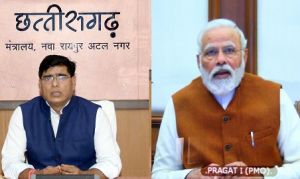 रायपुर : प्रधानमंत्री ने छत्तीसगढ़ में 90 प्रतिशत पुलिस थानों के ऑनलाईन किए जाने की प्रशंसा की