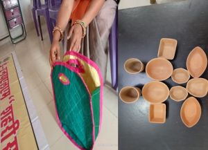  नो-प्लास्टिक को आवाज बनाकर जिले में महिला समूह कर रहे प्लास्टिक के विकल्पों की बिक्री