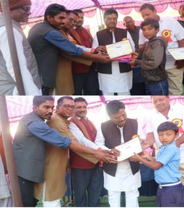 संकुल केंद्र-सुन्दरगंज ,पाठकपुर में संकुल स्तरीय खेलकूद प्रतियोगिता हुई सम्पन्न 
