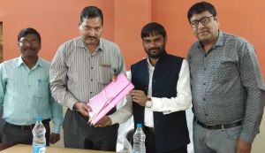विकास की बड़ी सोंच के साथ 70.99 करोड़ का पहला बजट पेश किया नपाध्यक्ष के के अग्रवाल ने