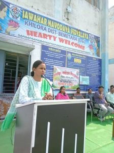  बेमेतरा : नवोदय विद्यालय बेमेतरा मे महिला दिवस पर कार्यक्रम आयोजित