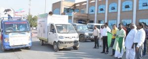  बलरामपुर : सुपोषण के प्रति जागरूकता बढ़ाने तथा पोषण पखवाड़े की जानकारी देने रथ रवाना, रामानुजगंज एवं सामरी विधायक ने दिखाई हरी झण्डी