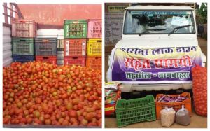 तहसील बागबाहरा के 242 ग्रामों तथा 15 वार्डों मे पांच हजार  पैकेट राहत सामाग्री (किराना सामान एवं हरी-सब्जियाँ)  वितरण कार्यक्रम