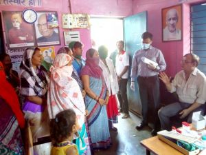 शहर के पीलियाप्रभावित इलाकों में मितानिन व एएनएम ने शुरु किया गृहभ्रमण - 