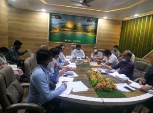  जशपुरनगर : प्रभारी मंत्री ने श्री अमरजीत भगत ने वीडियो कांफ्रेस के माध्यम से अधिकारियों की ली समीक्षा बैठक