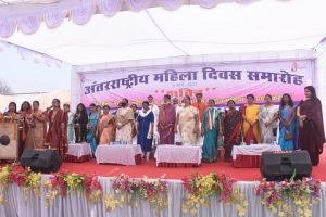 कोरबा : सांसद श्रीमती ज्योत्सना महंत ने कहा - परिवार का पर्याय है महिला