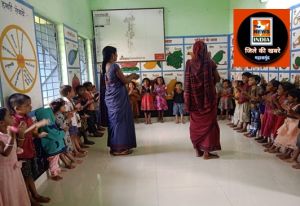महासमुंद : आंगनबाड़ी केंद्रों पर मनाया गया बाल दिवस