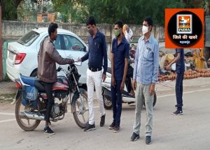 महासमुंद : 137 बिना मास्क वाहन चालकों पर 14000 रुपए की चालानी कार्रवाई 
