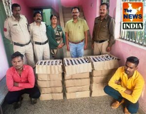   अवैध शराब के विरुद्ध लगातार कार्रवाई जारी