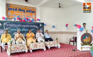 पत्थलगांव सरस्वती शिशु मंदिर में नवनिर्मित आदर्श शिशु वाटिका का हुआ भव्य शुभारंभ, मुख्य अतिथि के तौर पर मौजूद रही सांसद गोमती साय 