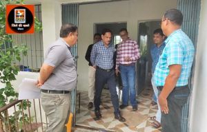  अपर कलेक्टर वाजपेयी ने किया मतदान केंद्रों का निरीक्षण