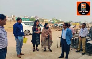 मतगणना की तैयारियों का जायजा लेने कार्यालय मुख्य निर्वाचन से अधिकारी पहुंचे