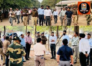  विधानसभा निर्वाचन - 2023 : कलेक्टर एवं पुलिस अधीक्षक ने मतगणना स्थल का किया निरीक्षण