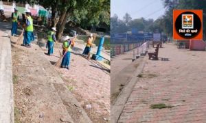  वृहद स्वच्छता अभियान के तहत प्रेमाबग तालाब की हुई सफाई