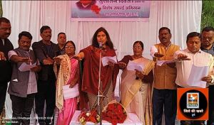  राज्यसभा सासंद सरोज पांडेय ने सुशासन दिवस के मौके पर सत्य एवं निष्ठा की दिलाई शपथ