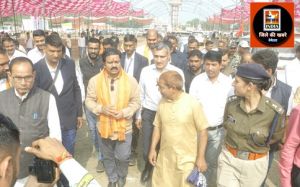  उप मुख्यमंत्री श्री शर्मा ने लोलेसरा पहुंचकर संत-समागम मेला की तैयारी का लिया जायजा