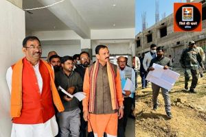  स्वास्थ्य मंत्री श्री श्यामबिहारी जायसवाल ने निर्माणाधीन नए जिला अस्पताल का किया निरीक्षण