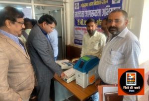  जिले में मतदाता जागरूकता अभियान में ईवीएम का प्रदर्शन जारी