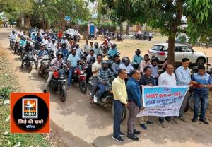  लोकसभा निर्वाचन-2024 : स्वीप मतदाता कार्यक्रम के तहत बाइक रैली