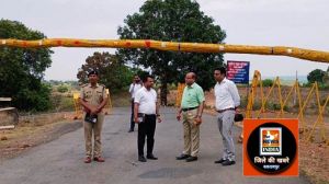  संभागायुक्त ने किया अंतर्राज्यीय चेक पोस्ट एवं थाने का किया आकस्मिक निरीक्षण
