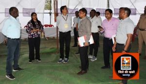  कलेक्टर ने स्ट्रांग रूम का किया निरीक्षण
