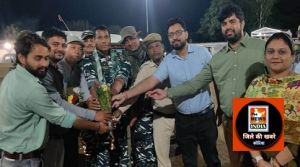 लोकसभा निर्वाचन 2024 मतदान कराकर सकुशल लौटे दल का हुआ अभिनंदन