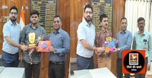  मेधावी छात्रों ने की कलेक्टर से मुलाकात
