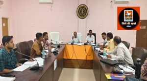 जिला पंचायत सीईओ ने किया महात्मा गांधी नरेगा अंतर्गत  निर्माण कार्यो की समीक्षा