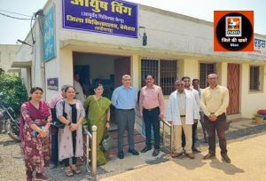  कलेक्टर ने किया आयुष विंग का निरीक्षण किया
