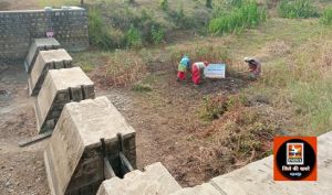 कृषि विज्ञान केन्द्र द्वारा निकरा ग्राम परसवानी में प्राकृतिक संसाधन अंतर्गत