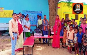 ग्राम गौरटेक में राष्ट्रीय सिकल सेल एनीमिया उन्मूलन कार्यक्रम का आयोजन