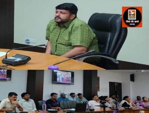 साप्ताहिक समय-सीमा की बैठक सभी स्कूलों में शाला प्रवेशोत्सव मनाया जाए - कलेक्टर श्री मलिक
