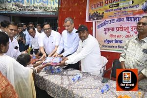 जिले के सभी स्कूलों में हर्षोल्लास के साथ मनाया गया शाला प्रवेश उत्सव