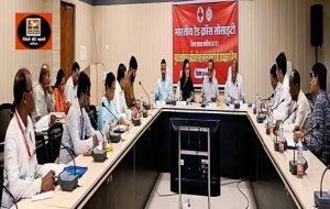 राज्य रेडक्रॉस सोसायटी की बैठक में जनरल सेक्रेटरी श्री एम.के. राउत ने की समीक्षा