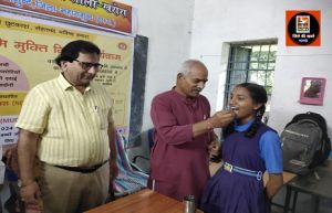 राष्ट्रीय कृमि मुक्ति दिवस जिला स्तरीय कार्यक्रम की शुरूआत