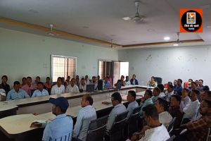 डिजिटल फसल सर्वे (DCS)  के संबंध में अधिकारियों और कर्मचारियों को दिया गया प्रशिक्षण