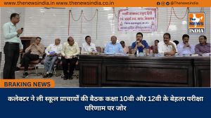कलेक्टर ने ली स्कूल प्राचार्यों की बैठक कक्षा 10वी और 12वी के बेहतर परीक्षा परिणाम पर जोर