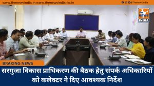 सरगुजा विकास प्राधिकरण की बैठक हेतु संपर्क अधिकारियों को कलेक्टर ने दिए आवश्यक निर्देश