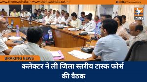 कलेक्टर ने ली जिला स्तरीय टास्क फोर्स की बैठक