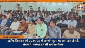 खरीफ विपणन वर्ष 2024-25 में समर्थन मूल्य पर धान उपार्जन के संबंध में  कलेक्टर ने ली समीक्षा बैठक