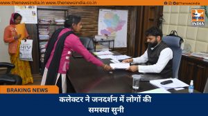 कलेक्टर ने जनदर्शन में लोगों की समस्या सुनी