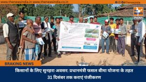 किसानों के लिए सुनहरा अवसर: प्रधानमंत्री फसल बीमा योजना के तहत 31 दिसंबर तक कराएं पंजीकरण