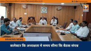 कलेक्टर कि अध्यक्षता मे समय सीमा कि बैठक संपन्न