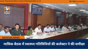 मासिक बैठक में स्वास्थ्य गतिविधियों की कलेक्टर ने की समीक्षा