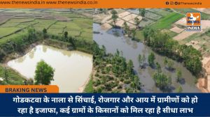 गोडकटवा के नाला से सिंचाई, रोजगार और आय में ग्रामीणों को हो रहा है इजाफा, कई ग्रामों के किसानों को मिल रहा है सीधा लाभ