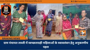ग्राम पंचायत लब्जी में स्वच्छताग्रही महिलाओं के स्वावलंबन हेतु अनुकरणीय पहल